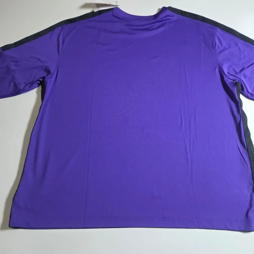 Nike Shirt Mens 2XL Purple Dri-FIT Long Sleeve Basketball Athletic Tee Top
